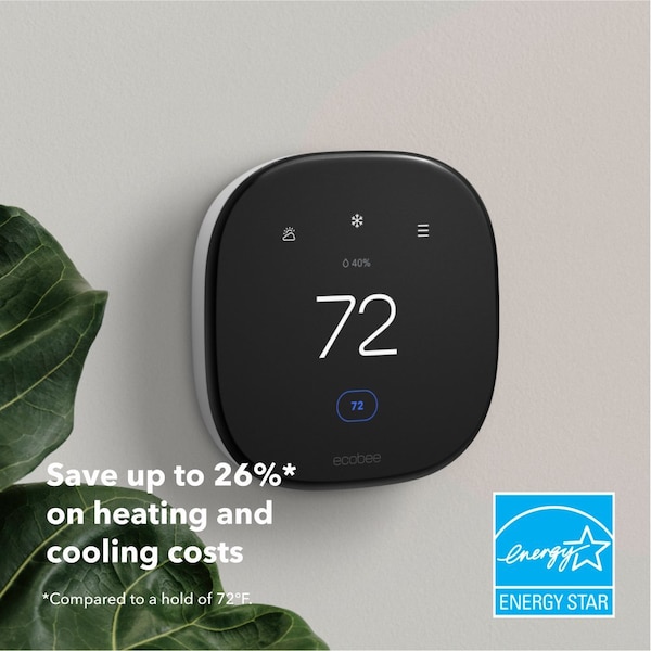Ecobee Smart Thermostat Enhanced EBSTATE6L01 Zoro